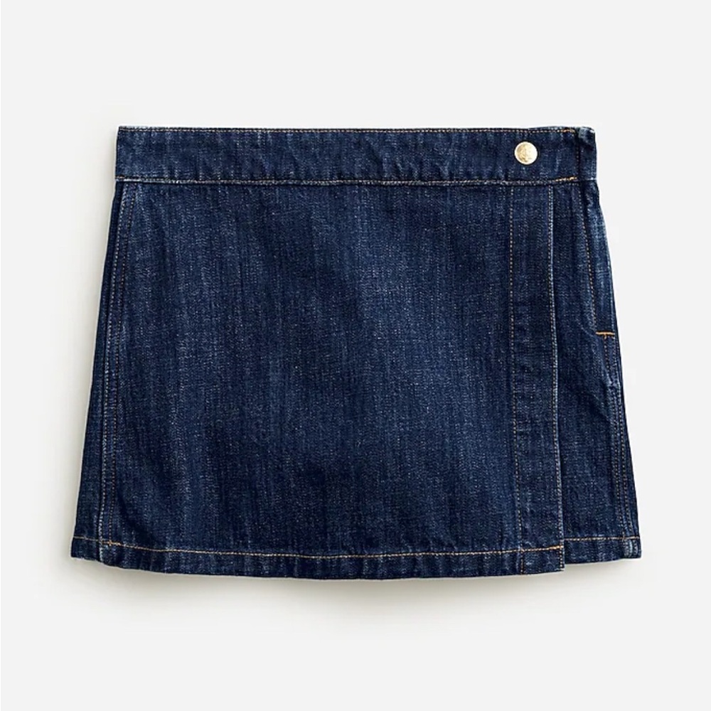 NWT Jcrew Denim Mini Skort
